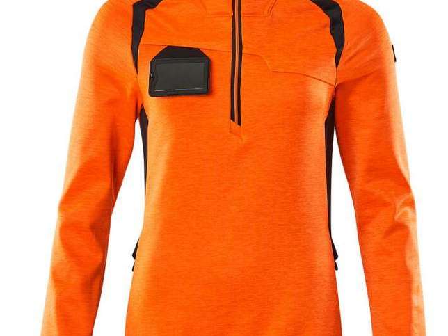 Damen Zip-Fleecepullover, Accelerate Safe