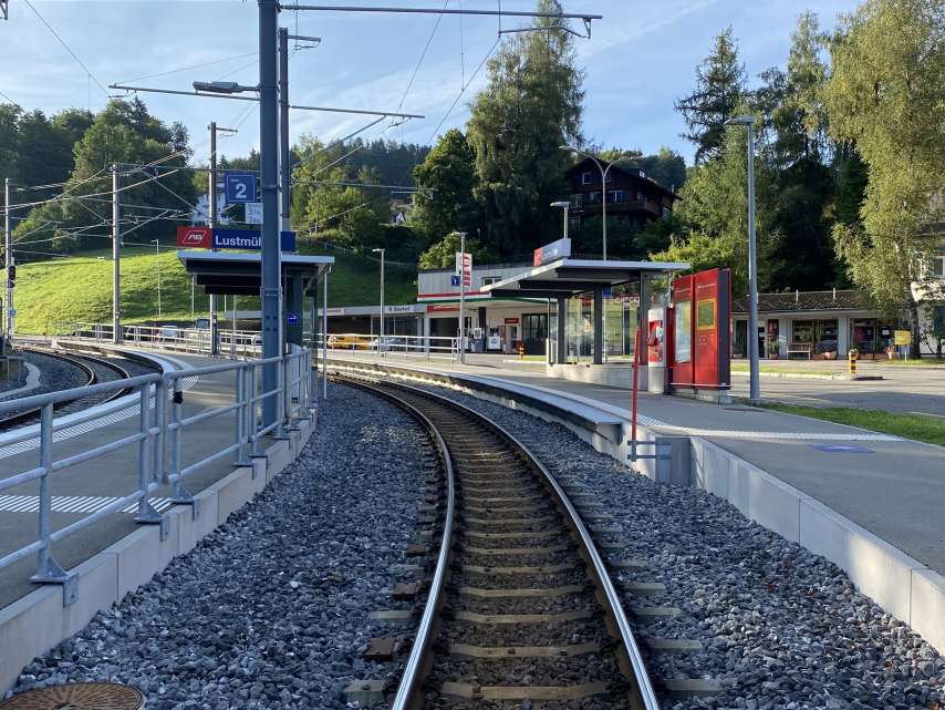 Haltestelle Lustmühle