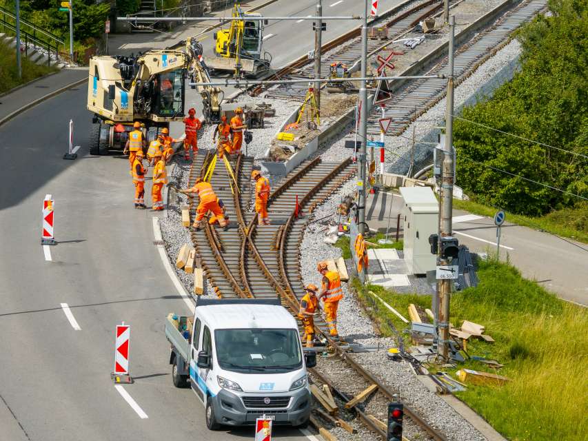 Bauarbeiten und geplante Streckensperrungen