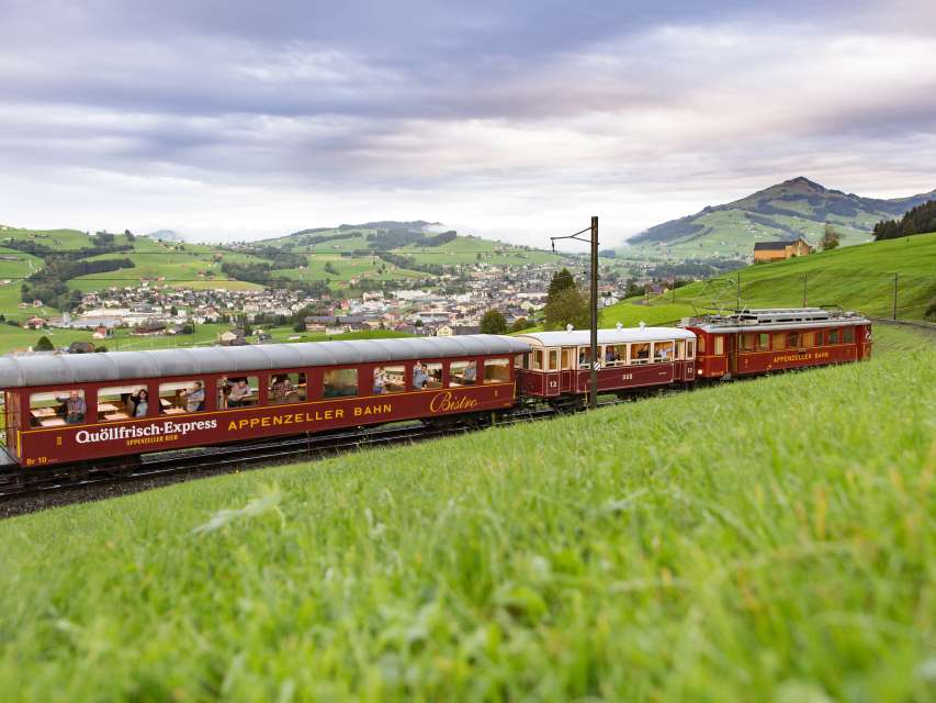 Nostalgiefahrten im Ebenalp-Pfeil