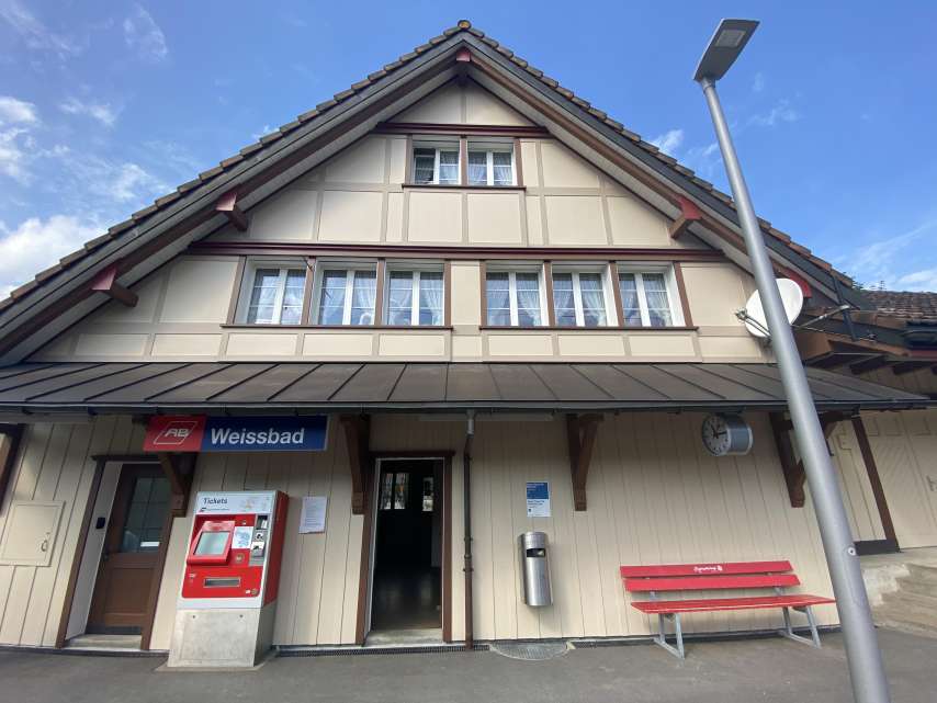 Haltestelle Weissbad