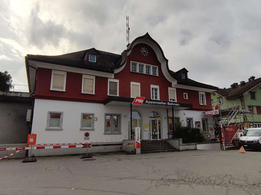 Umbau Bahnhofsgebäude Appenzell