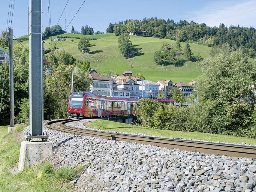Fahrbahnerneuerung zwischen Herisau und Urnäsch