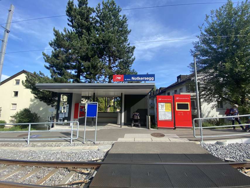 Haltestelle Notkersegg