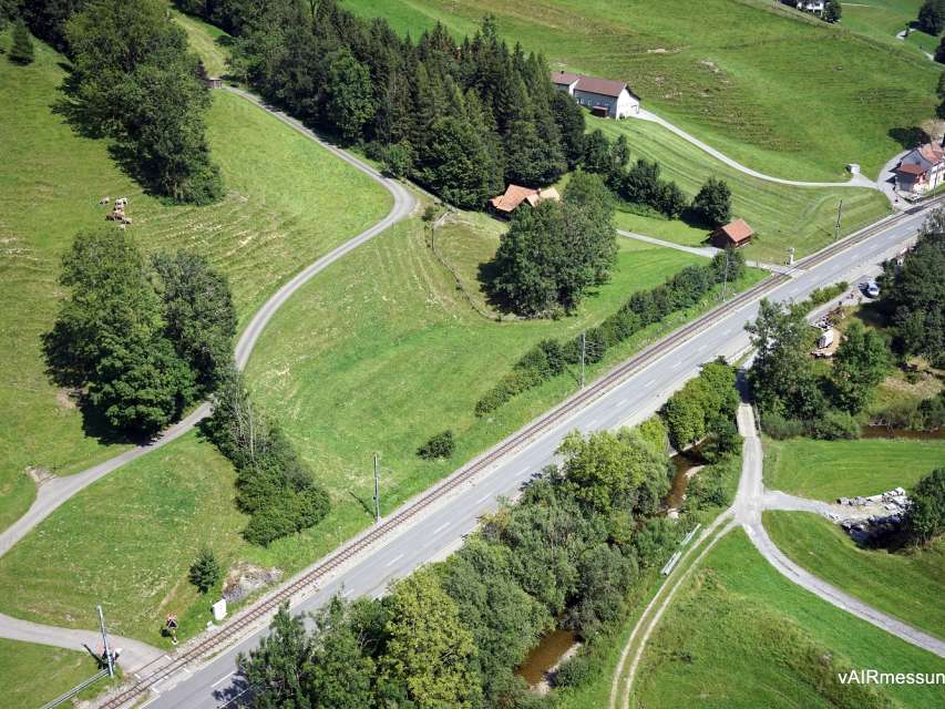 Baustart der Kreuzungsstelle Eggli