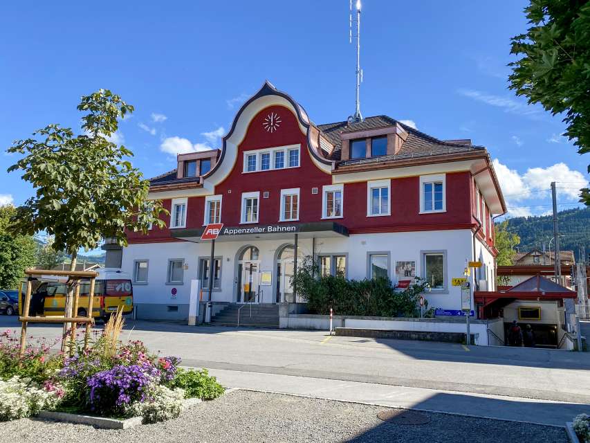 Umbau Bahnhofsgebäude Appenzell erfolgreich abgeschlossen