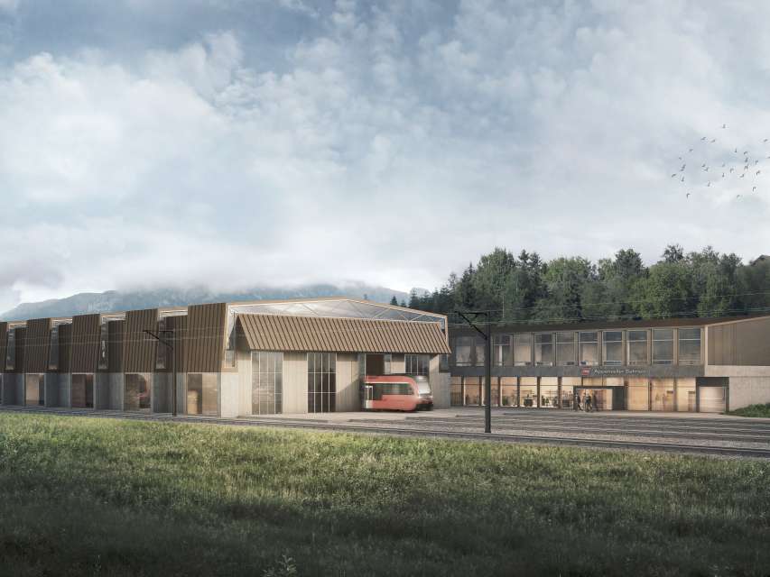 Öffentliche Projektauflage Servicezentrum Appenzell