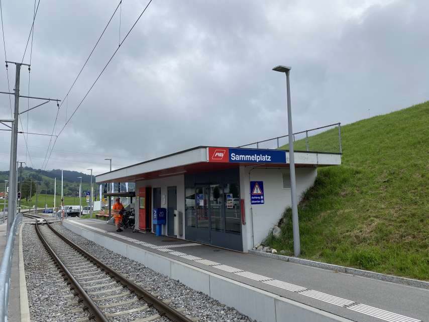 Haltestelle Sammelplatz