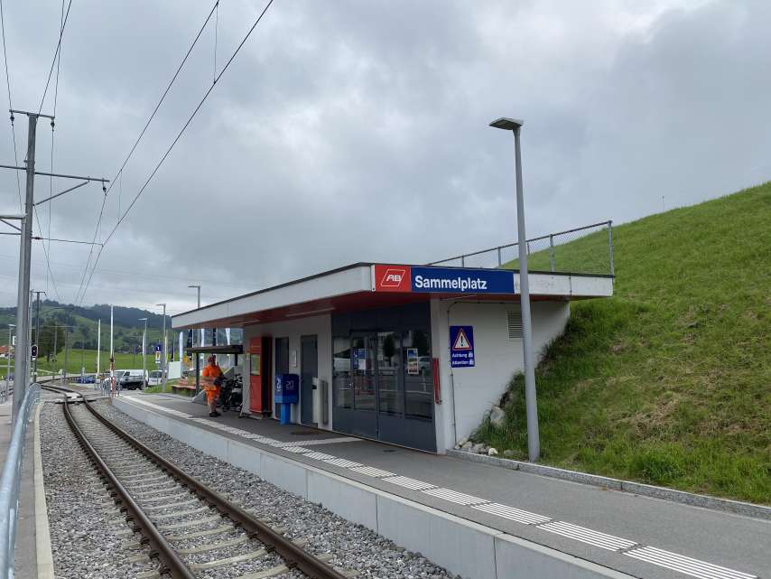 Haltestelle Sammelplatz