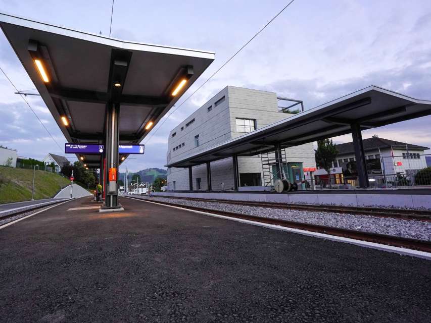 Neuer Bahnhof in Teufen wird eingeweiht