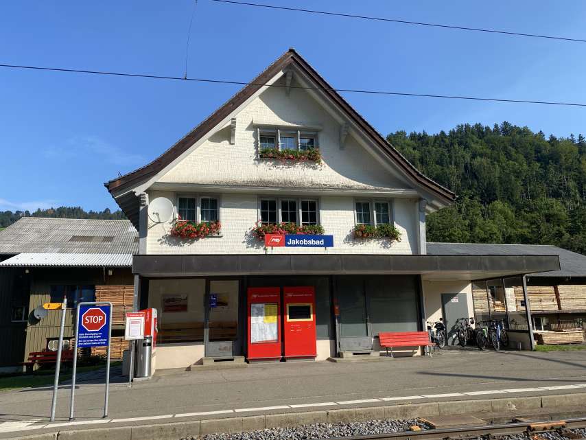 Haltestelle Jakobsbad