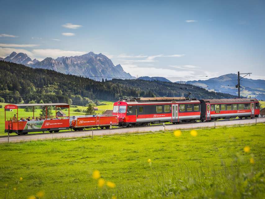 Offener Aussichtswagen