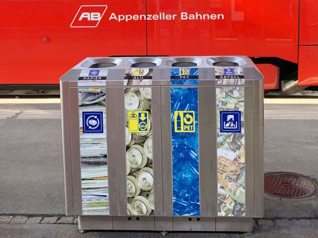 Abfall trennen und recyceln