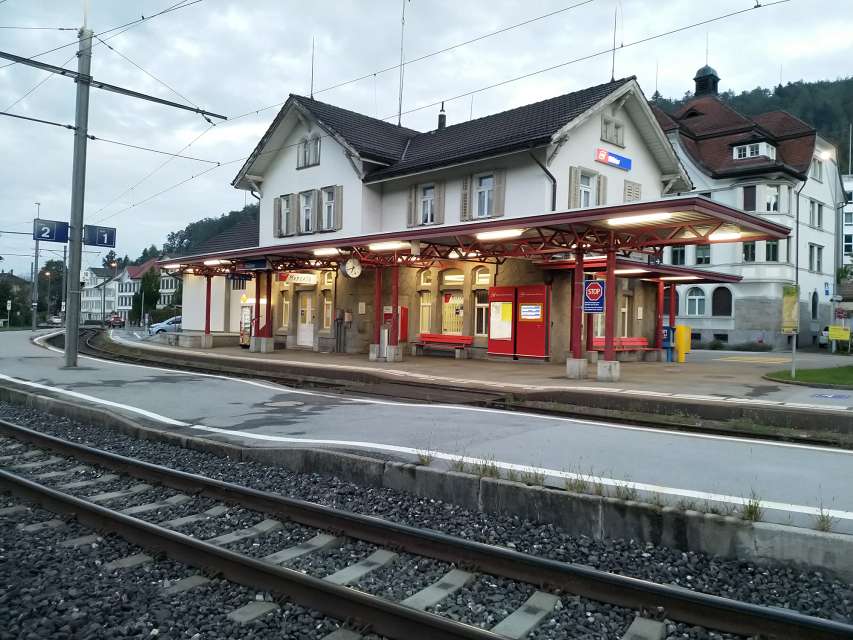 Ein neuer Bahnhof für Bühler