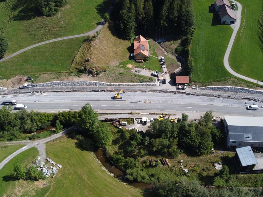 Neue Kreuzungsstelle Eggli bald in Betrieb